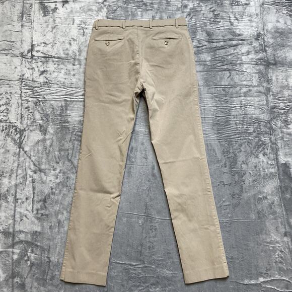 Tommy Hilfiger Wool Dress Pants Men's Size 32x32 Khaki Brown - Picture 2 of 9